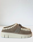 W5-Bonce Clog Metal Logo Elefant Grey