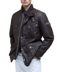 W6-2140 Giacca DUKE Tourer Wax Rustic
