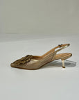 S6-3077 Chanel Forato Fiore Gold