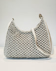 S5-8907 Borsa Tracolla Intrecciato Cow Sand 052