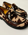 W5-9711 Mocassino Cavallino Mucca Caffe