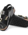 1024211 Milano Big Buckle Shine Black Woman