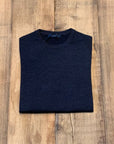 W5-0002 Maglia Lana Girocollo Nero09 Man