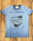 S3-PHOTOS T-Shirt Print103 Navy Man