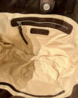 S6-1202 Borsa Shopper Suede Brown 220