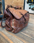 Borsone Voyage Pelle Cognac Unisex