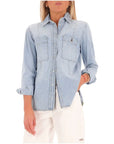 S5-8C0771 Camicia in Denim Light Blue Wash