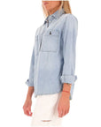 S5-8C0771 Camicia in Denim Light Blue Wash