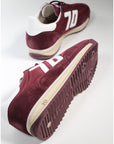 UW5-JOGGER Sneakers Nylon Sponge Wine Man