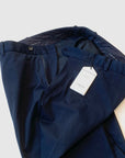 SU4-4243 Pantalone Chino Jersey Navy Man