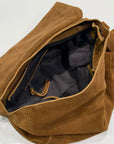 S5-8803 Borsa Tracolla Camoscio Brown 746