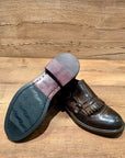 W3-737 Mocassino 2 Fibbie Brandy Man