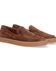 S-U1970 Mocassino Suede Siena Man