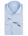 W6-GI0VUR Camicia Comfort Giro Inglese Azzurro Man