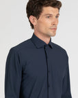 S5-QF0CJE Camicia SkinLike Regular Blu Man