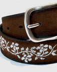 DW6-767/35 Cintura Ricamo Suede Bruciato Woman