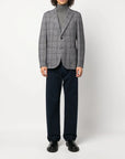 WU3-4122 Giacca Monopetto Blu Man