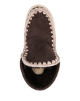 W-Eskimo Sneaker Glitter Logo Mocha