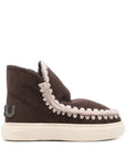 W-Eskimo Sneaker Glitter Logo Mocha