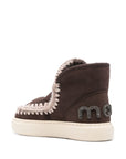 W-Eskimo Sneaker Glitter Logo Mocha