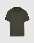 US3-139 Polo Macro Military Green Man