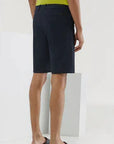 US4-307 Bermuda Revo Chino Short Blue/Black Man
