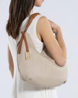 S5-2348T MOLLY Borsa Hobo Large Natural Beige