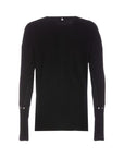 W4-8K0211 Maglia costine Essential Nera