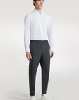 US4-261 Camicia Microfantasia Bianco Man