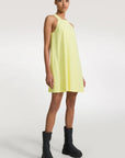 DS4-803 Dress Revo Trapeze Giallo Macaro Woman