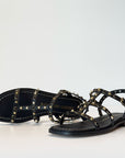 S5-17036 Sandalo Borchie Nero