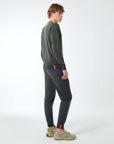 US5-103 Techno Wash Round 16 Knit Sage Green Man
