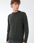 US5-103 Techno Wash Round 16 Knit Sage Green Man