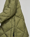 W5-9337 Giacca Nylon Verde Militare 0747