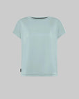DS5-704 T-shirt Oxford Gdy Square Light/Blue Woman