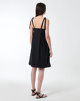 DS5-801 Abito Oxford Vest Black Woman