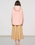 S6-8000 Giacca con Zip in Nylon Memory Dusty Pink