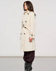 S6-25000 Trench in Nylon Memory Bone White