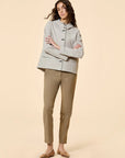 DS6-504 JKT Montecristo White/Sand Woman