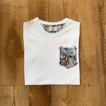 S3-POCKET T-Shirt Taschino Bianco Man