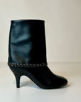 W5-90076 Stivale Risvolto Nappa Nero