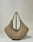 S6-1102 Borsa Intrecciata Sand 052