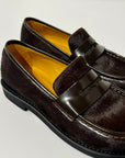 W5-9711 Mocassino Cavallino Pony Caffe