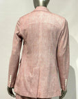 SD5-3475 Blazer Piquet Terracotta Woman