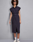 S5-2A2870 Abito Mini Chemisier Navy