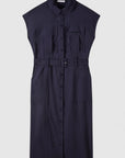 S5-2A2870 Abito Mini Chemisier Navy