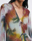 S6-2C1735 Camicia Lunga Beach Capsule Summer Faded