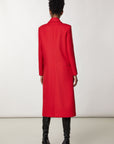 W3-2O0119 Cappotto Lungo Infrarouge Red