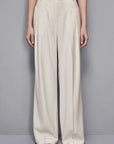 S5-2P1670 Pantalone Palazzo Bianco