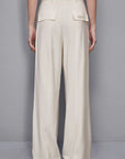 S5-2P1670 Pantalone Palazzo Bianco